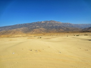Dry Mountains in Salalah, Oman