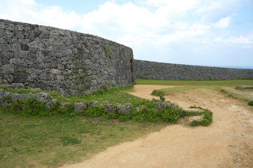 世界遺産　座喜味城