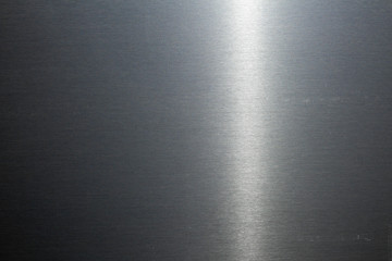metal aluminum sheet grey texture background with gradient color and light flare