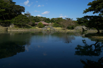 世界遺産　識名園