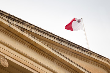 flag flying of malta