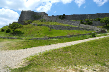 世界遺産　勝連城跡