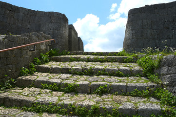 世界遺産　勝連城跡