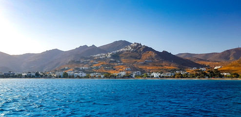 View of Serifos from the sea