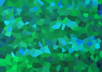 Fototapeta na wymiar pattern, texture, green, blue, background, crystals, mosaic, graphics abstract, illustration,color, leaves, summer, bright, brush, paint acrylic, oil, canvas, spots carelessly, print, photo background