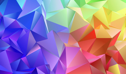 Abstract Low-Poly background. triangulated texture. Design 3d. Polygonal geometrical pattern. Triangular modern style