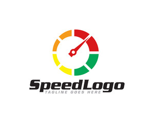 Speed Logo Icon Design Vector