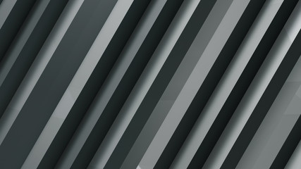 Obraz premium Geometric Polygon Wall abstract mesh structure 3D illustration background.