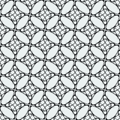Naklejka premium Seamless vector in geometric ornamental style.