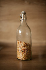 buckwheat in a bottle