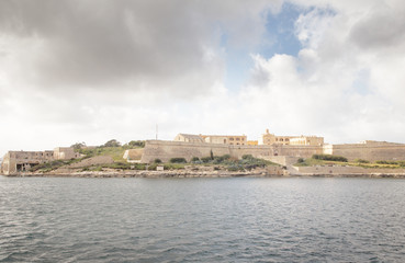 Fototapeta na wymiar sea fort of malta