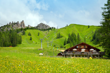 Obraz na płótnie Canvas Alpine summer landscape