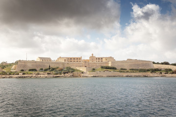 Fototapeta premium sea fort of malta