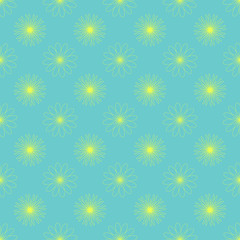 Seamless vector in geometric ornamental style.