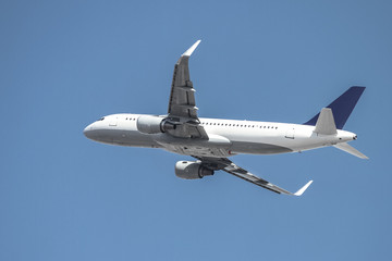 Passenger Airplane in the Sky