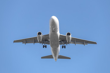 Fototapeta na wymiar Passenger Airplane in the Sky