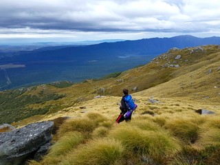 Fototapeta premium hiking in the mountains
