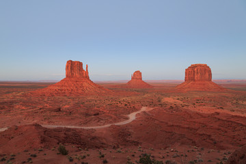 monument valley utah, najavo nation, USA, dawn