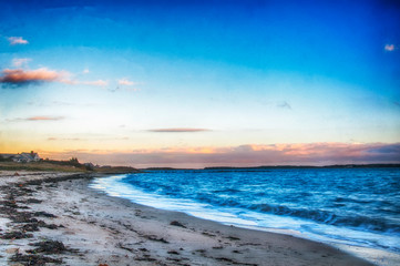 Eugenia Fortes Beach Sunset