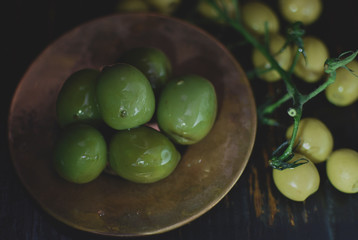 aceitunas aceite de oliva