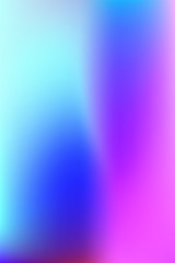 Iridescent Blurred Gradient. 