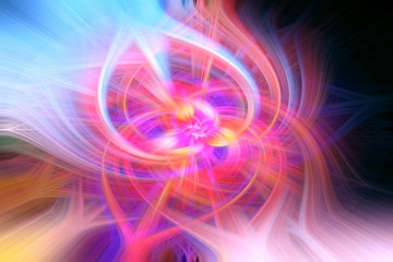 Abstract background from Abstract Twisted Light Fibers Effect