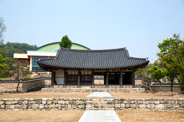 Taein Magistrate's Office in Jeongeup-si, South Korea. Traditional building of Joseon period.
