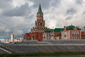 Obraz premium decorative fake castles in the city