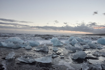 Icebergs in Iceland 