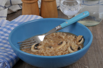 Risotto aux champignons