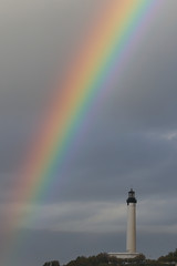 PaysBasque-Phare et Arc-en-ciel