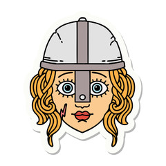 human fighter sticker