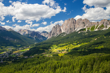 Fototapeta na wymiar summer Dolomites, Italian Alps