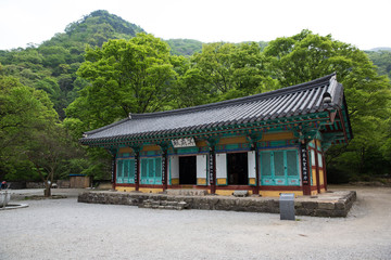Fototapeta na wymiar Naejangsa Temple in Jeongeup-si, South Korea. 