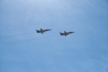 RUSSIA - MAY 9, Russian military transport at the parade on annual Victory Day.
