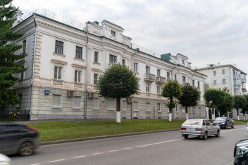 Fototapeta premium The old building in Cheboksary