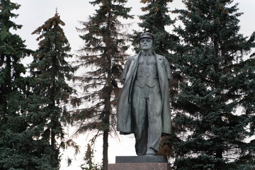 The monument to Lenin in Cheboksary