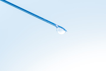 Close-up image of syringe extension