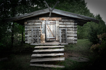 The old traditional house in kazan region