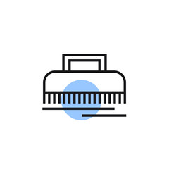 brush icon vector modern design