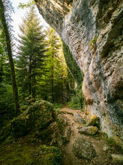 Site archéologique de la Fru, Saint-Christophe, Savoie, France