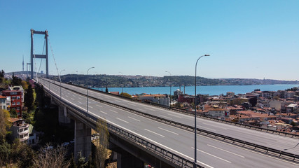Fototapeta premium Bosphorus Bridge in Istanbul, Turkey