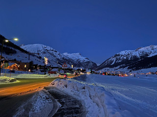 Road in the alps