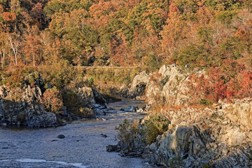 River Gorge in Autumn Color