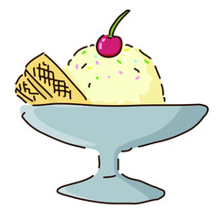 純喫茶　食べ物　アイス