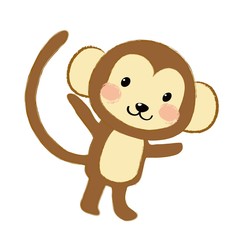 サルのイラスト