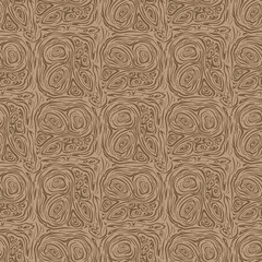 Abstract seamless pattern in brown colors. Backgrounds and textures. Vector image.