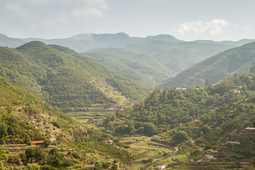 Fototapeta na wymiar Landscape in La Gomera