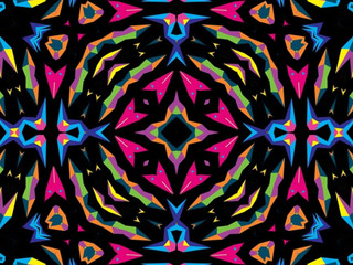 Pattern Kaleidoscope Abstract Design