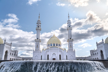 The White mosque in Bulgar Tatarstan